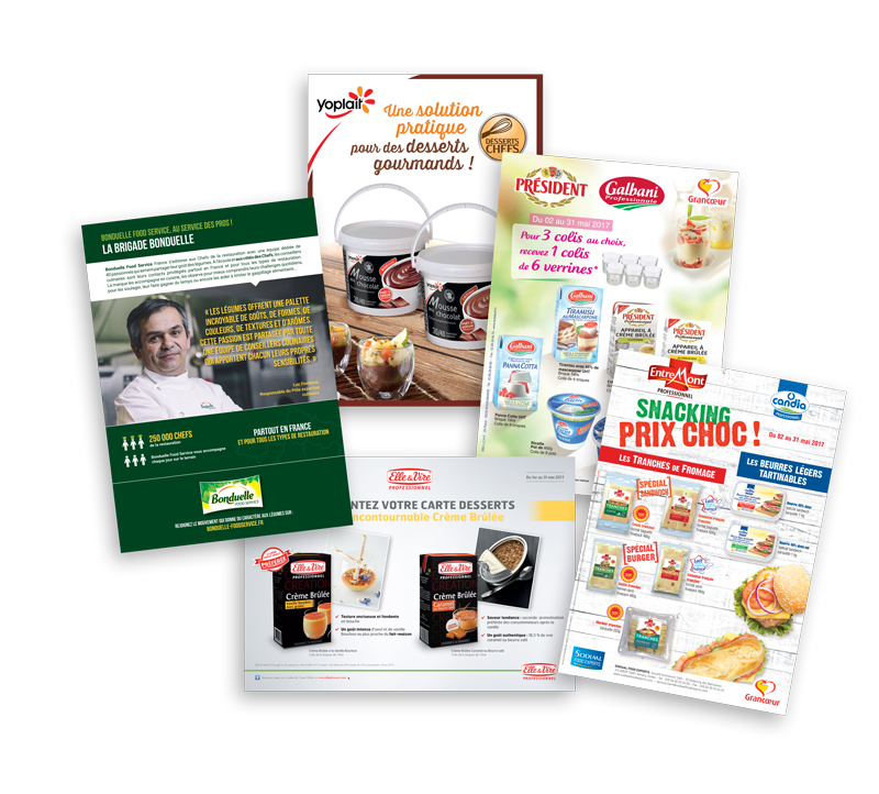flyers fiches prospectus tract publications cartes de voeux
