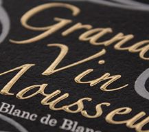 étiquette vin