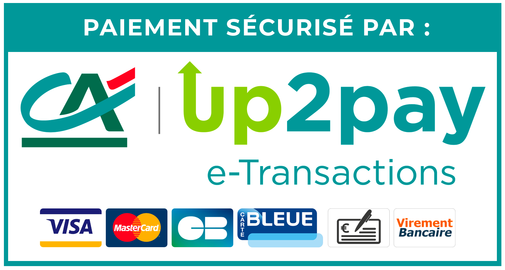 Promo2b paiement sécurisé credit agricole up2pay