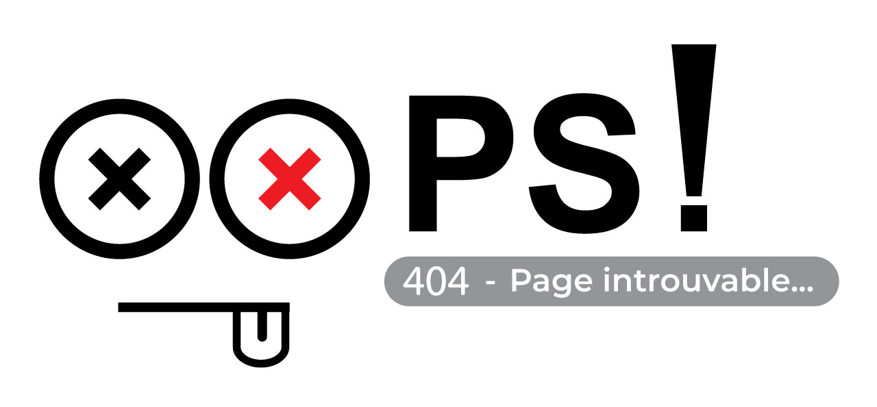 404 page introuvable
